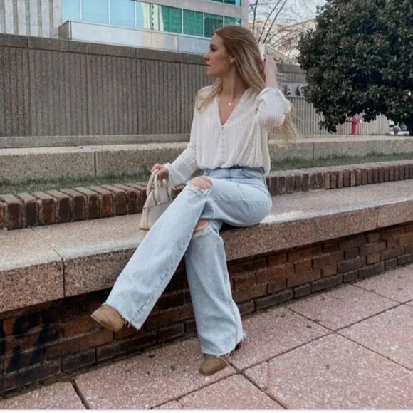 Zara Pearl Blouse - Picture 8 of 9